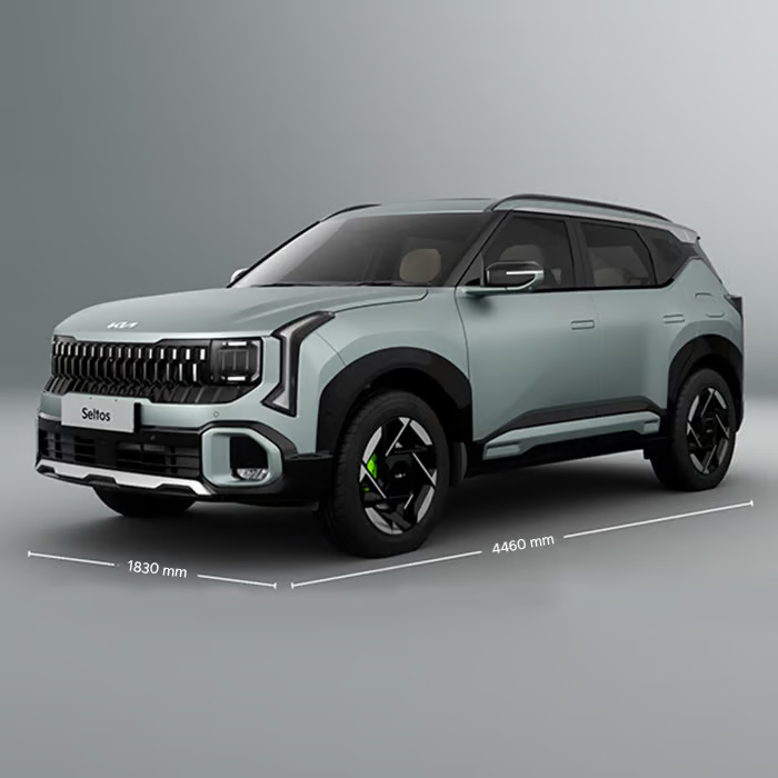 Kia Seltos bigger space with increased dimensions